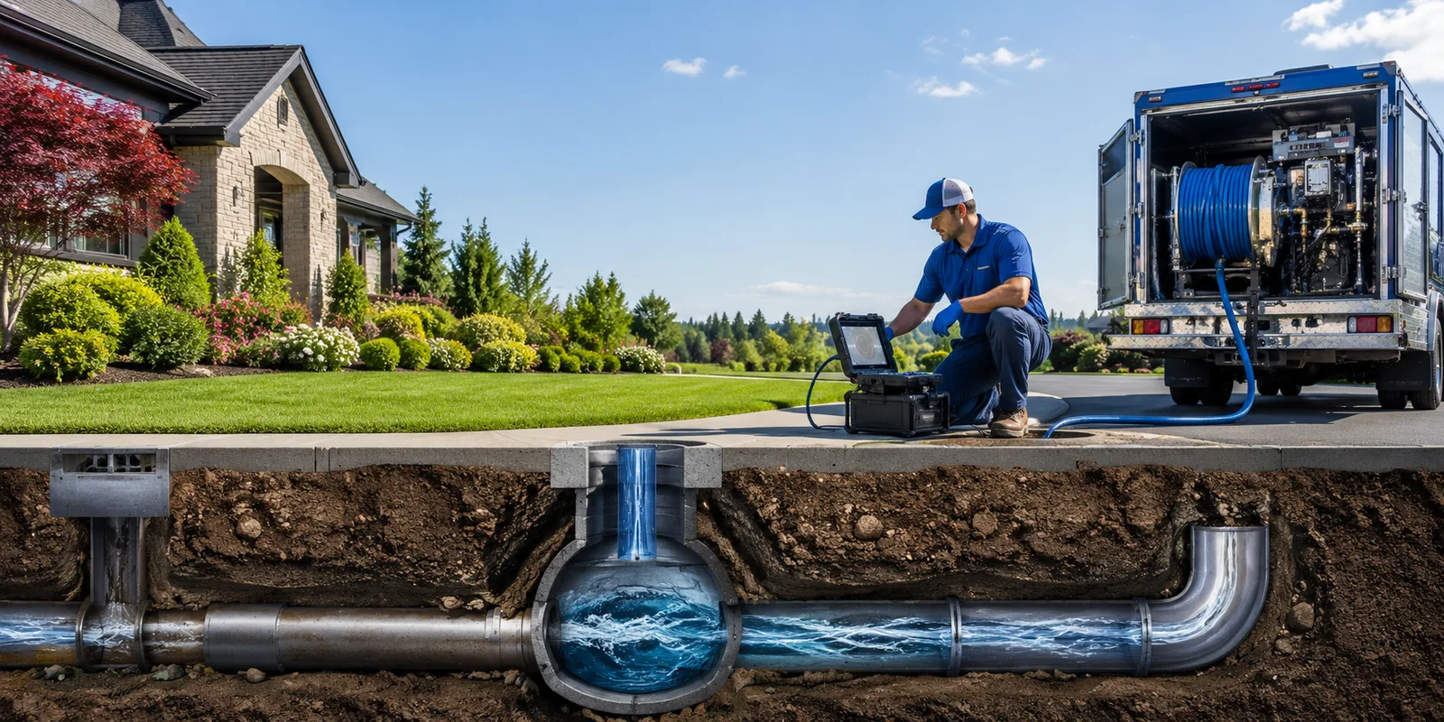 Drainage restoration information for Laceyville, PA